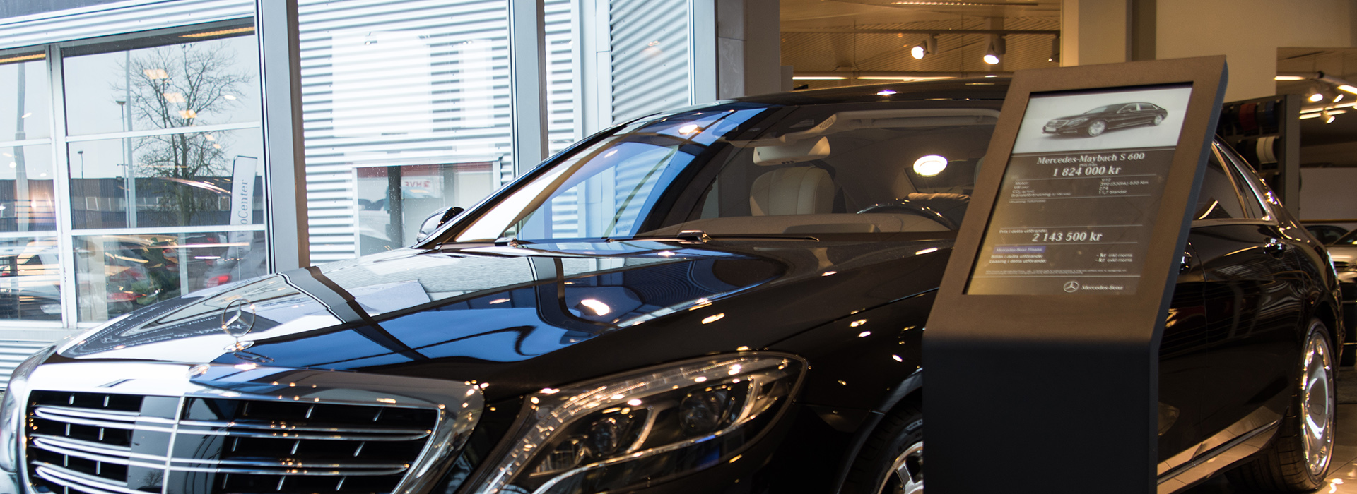 Mercedes Benz, a ZetaDisplay customer since 2013